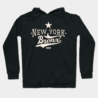 New York Bronx - New York Bronx Schriftzug - Bronx Logo Hoodie